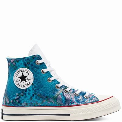 Női Converse Snake Chuck 70 Magasszárú Cipő CO6413572 Kék